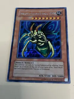 Yu-Gi-Oh! Perfectly Ultimate Great Moth TSC-001 Secret Rare Never Played - Image 1