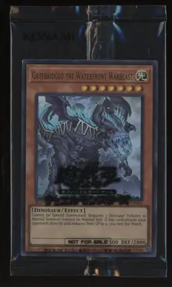 Gatebridgeo the Waterfront Warbeast 2024-EN003 Ultra Rare YuGiOh WCS2024 English - Image 1