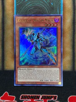Yugioh Keeper Of Dragon Magic CT15-EN004 Ultra Rare Limited Edition NM - Image 1
