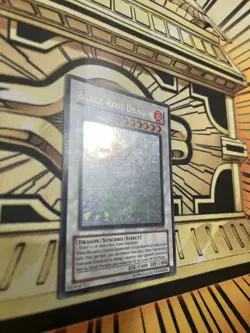 Black Rose Dragon (Ghost Rare) CSOC-EN039 Unlimited Edition - Image 2