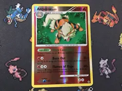 Pokemon TCG Arcanine 1/111 Rising Rivals Holo Card Pokemon Card (A3) - Image 1