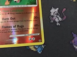 Pokemon TCG Arcanine 1/111 Rising Rivals Holo Card Pokemon Card (A3) - Image 5