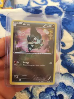 Axew 13/20 Holo - Dragon - Vault - Pokemon - Card - Dragon - Type - Basic - Image 1