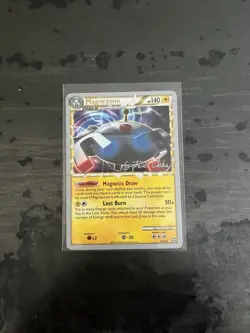2010 Pokemon, Triumphant, #96/102 Magnezone, Prime, Holo Ultra Rare NM - Image 2