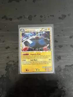 2010 Pokemon, Triumphant, #96/102 Magnezone, Prime, Holo Ultra Rare NM - Image 4