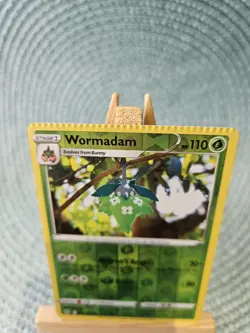 MISCUT Pokemon card BRILLIANT STARS Reverse Holo Rare WORMADAM (010/172) Mint/NM - Image 2