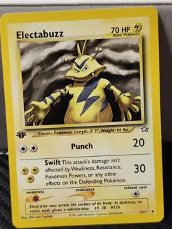1st Edition Electabuzz 33/111 - Neo Genesis - Pokemon Card - Image 1