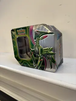 Poke’mon Green Empty Trading Card Game Tin - Image 3