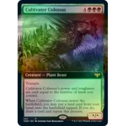 Foil Cultivator Colossus (extended Art) M/NM Magic MTG Innistrad: Crimson Vow - Image 1