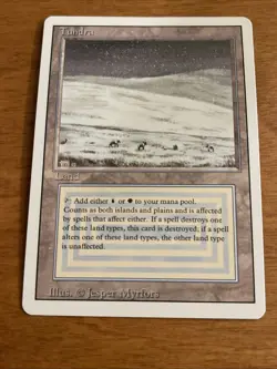 ***Tundra*** MTG Revised Magic - Image 1