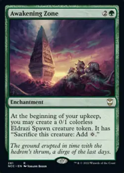 MTG Awakening Zone [Streets of New Capenna Commander] Near Mint - Image 1