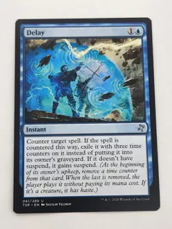 MTG Delay Time Spiral Remastered 061/289 Regular Uncommon Near Mint NM - Image 1
