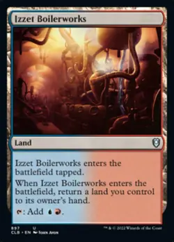 MTG Izzet Boilerworks [Commander Legends: Battle for Baldur's Gate] Near Mint - Image 1