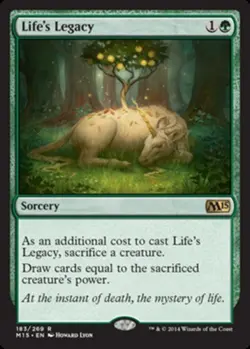 1 x Life's Legacy - Magic 2015 - NM-Mint - MTG - Image 1