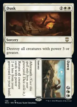 MTG Dusk // Dawn [Streets of New Capenna Commander] Near Mint - Image 1