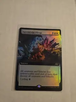 Spectacular Pileup (Extended Art) Aetherdrift Foil MTG NM - Image 1