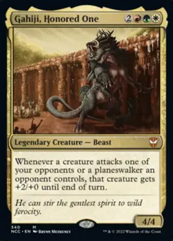MTG Gahiji, Honored One [Streets of New Capenna Commander] Near Mint - Image 1