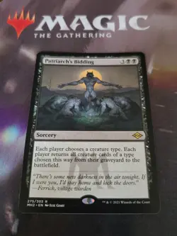 Mtg. Patriarch's Bidding. Modern Horizons 2. Pack Fresh - Image 1