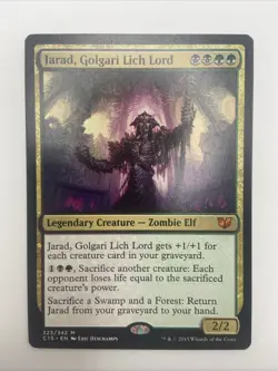 Jarad, Golgari Lich Lord X (1) Commannder 2015 MTG Excellent/Near Mint - Image 1