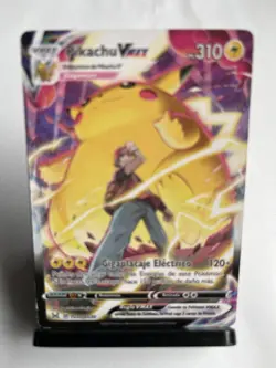 PIKACHU VMAX POKEMON CARD (LOST ORIGIN) VGC *2023 RARE SPANISH VERSION - Image 3
