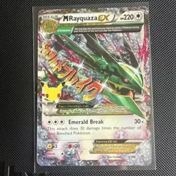 M Rayquaza EX 76/108 Celebrations Ultra Rare Pokemon TCG Near Mint - Image 1
