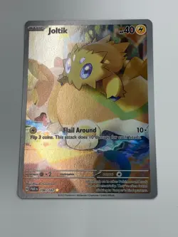 🔥Pokemon TCG Joltik - 196/182 - SV04: Paradox Rift (PAR) HOLO NEAR MINT🔥 - Image 1