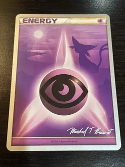 Espeon Art HGSS Psychic Energy LP 2010 World Championships Pokemon Deck Promo - Image 3