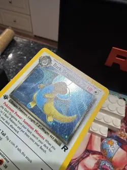 Pokemon TCG Team Rocket Set Dark Dragonite 5/82 Rare Holo 1st Edition LP - Image 4