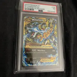 Pokemon TCG M Charizard EX Secret Rare 108/106 - PSA 7 - Flashfire - Image 3