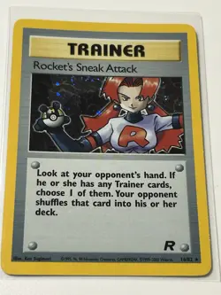 Pokemon TCG Lot Of 4 Holographic Team Rocket Cards - Image 4