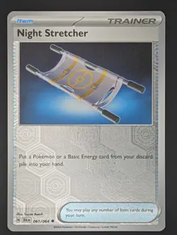 Night Stretcher #61 [Reverse-Holo] Pokemon TCG Shrouded Fable - NM - Image 1
