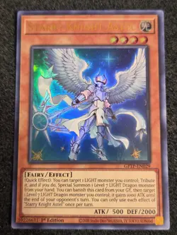 1x (NM) Starry Knight Astel - GFTP-EN029 - Ultra Rare - 1st Edition YuGiOh - Image 1