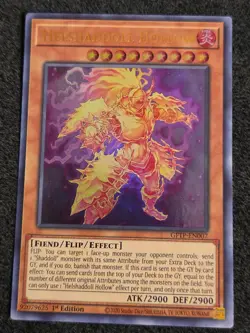 Yugioh Helshaddoll Hollow GFTP-EN007 Ultra Rare 1st Ed NM - Image 1