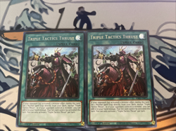 Yugioh Triple Tactics Thrust x2 Secret Rare RA03-EN072 Near Mint - Image 1
