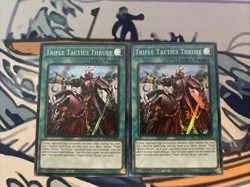 Yugioh Triple Tactics Thrust x2 Super Rare RA03-EN072 Near Mint - Image 1