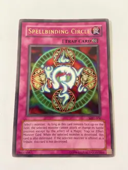Yugioh - Spellbinding Circle - MRL-006 - Ultra Rare | MP - Original Print - Image 1