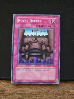 YUGIOH TCG: Royal Decree DB2-EN106 Super Rare Unlimited Edition *LP - Image 1