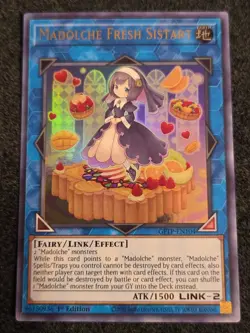Yugioh Madolche Fresh Sistart Ultra GFTP-EN104 1st Ed Near Mint NM - Image 1