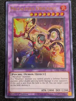 YuGiOh! - Metalfoes Orichalc GFTP-EN094 Ultra Rare 1st Edition Near Mint - Image 1