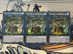 Yugioh Flying Mary, The Wandering Ghost Ship x3 Ultra Rare ROTA-EN047 Near Mint - Image 1