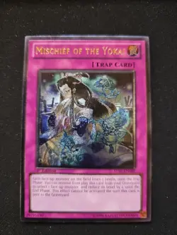 Yugioh! Mischief of the Yokai STBL-EN089 Ultimate Rare 1st Edition NM - Image 1