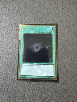 GOLD RARE - Yugioh Dark Hole NKRT-EN024 Limited Edition - Never Played - Image 1