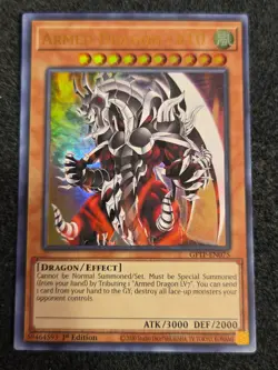 Yugioh Armed Dragon LV10 GFTP-EN075 Ultra Rare 1st Ed NM - Image 1