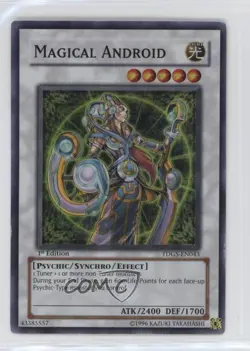 SR - Magical Android 1st Ed. YuGiOh The Duelist Genesis #TDGS-EN043 2008 1e8j - Image 1