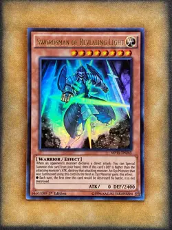 Yugioh Swordsman of Revealing Light MP15-EN245 Ultra Rare 1st Ed NM - Image 1
