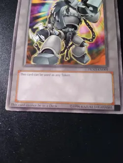 Yugioh - Grinder - TOKEN - TKN3-EN003 - common -played Condition - Image 3