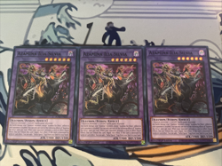 Yugioh Azamina Ilia Silvia x3 Super Rare ROTA-EN030 Near Mint - Image 1
