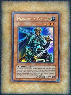 Yugioh Marauding Captain LOD-018 Ultra Rare Original Print NM - Image 1