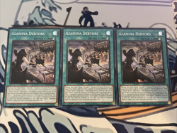 Yugioh Azamina Debtors x3 Super Rare ROTA-EN054 Near Mint - Image 1