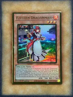 Yugioh Kitchen Dragonmaid MAGO-EN022 Gold Rare 1st Ed NM - Image 1